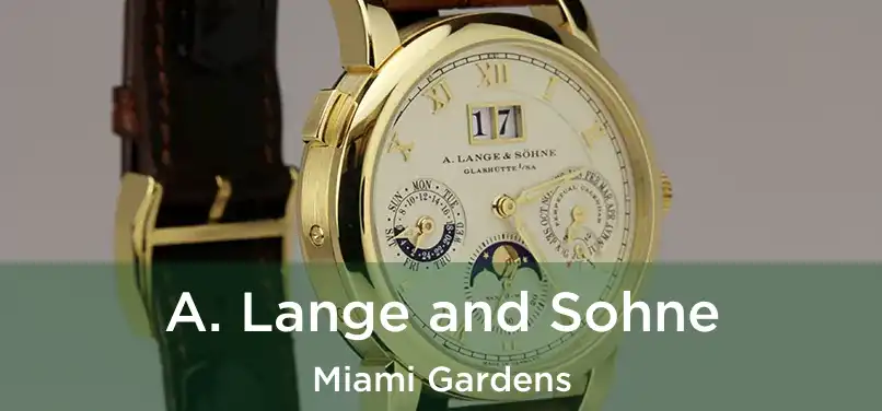 A. Lange and Sohne Miami Gardens